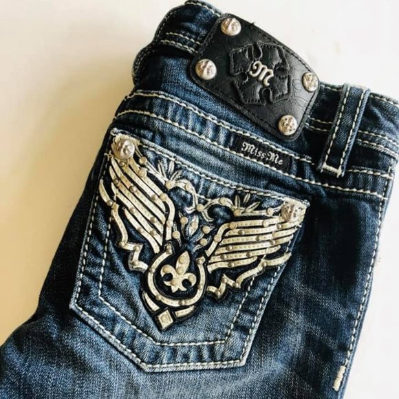 Miss Me Other - Miss Me girls bermuda shorts jeans 14